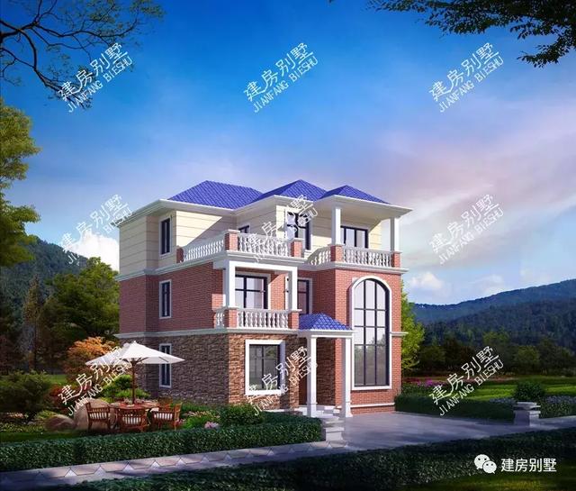 兩款面寬一樣的三層農(nóng)村自建房，花個(gè)30萬(wàn)建一棟，以后就是享受一輩子了。