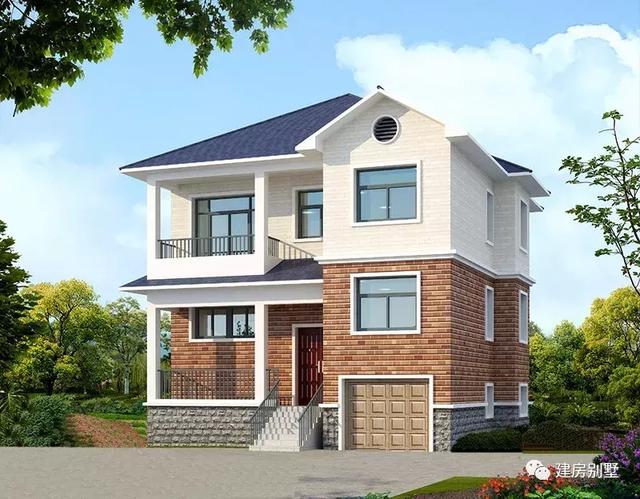 兩款帶地下室的三層農(nóng)村自建房，第二棟豪華氣派，人人都想建。