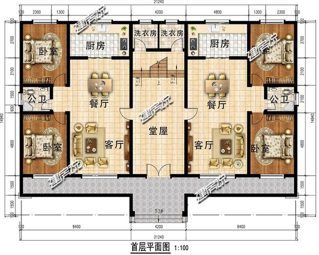 占地293平的雙拼二層別墅，準(zhǔn)備享受生活，怎知妯娌吵分了家！