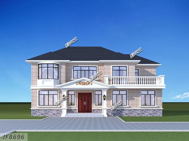 娶了個(gè)城里老婆，在村里蓋一棟漂亮別墅，簡直是人生贏家！