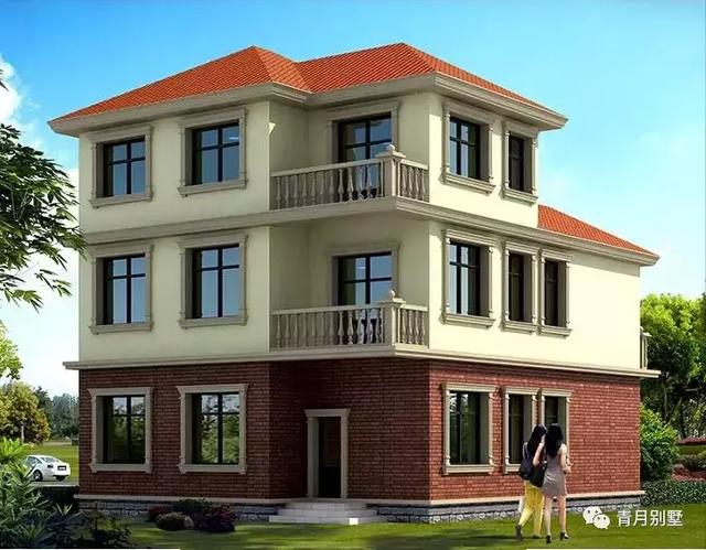 占地128平三層小樓設計圖，高端大方，不容錯過的好戶型。