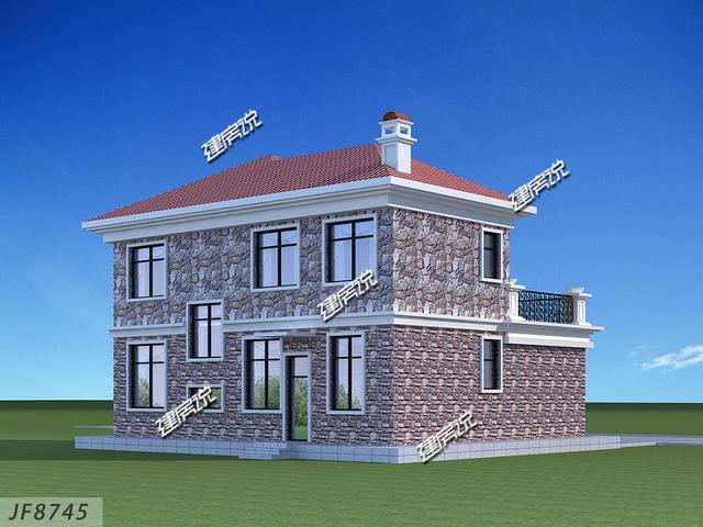 田園風(fēng)二層小別墅，已有十幾棟實(shí)景建成，實(shí)力派就是這么優(yōu)秀。