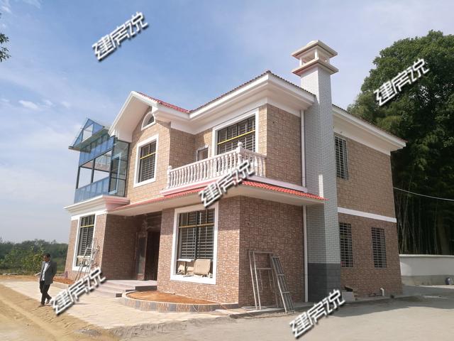 田園風(fēng)二層小別墅，已有十幾棟實(shí)景建成，實(shí)力派就是這么優(yōu)秀。