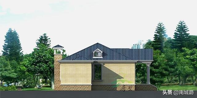 農(nóng)村一層歐式別墅設(shè)計(jì)圖，清爽又不失大氣，經(jīng)濟(jì)又實(shí)用，你應(yīng)該擁有一套。