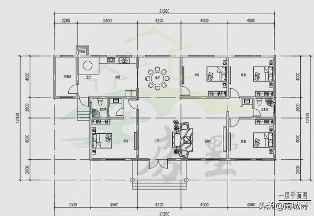 農(nóng)村一層歐式別墅設(shè)計(jì)圖，清爽又不失大氣，經(jīng)濟(jì)又實(shí)用，你應(yīng)該擁有一套。