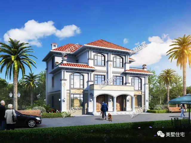 占地188平的三層雙拼別墅設計圖，經(jīng)濟實用，十里八鄉(xiāng)都來夸。