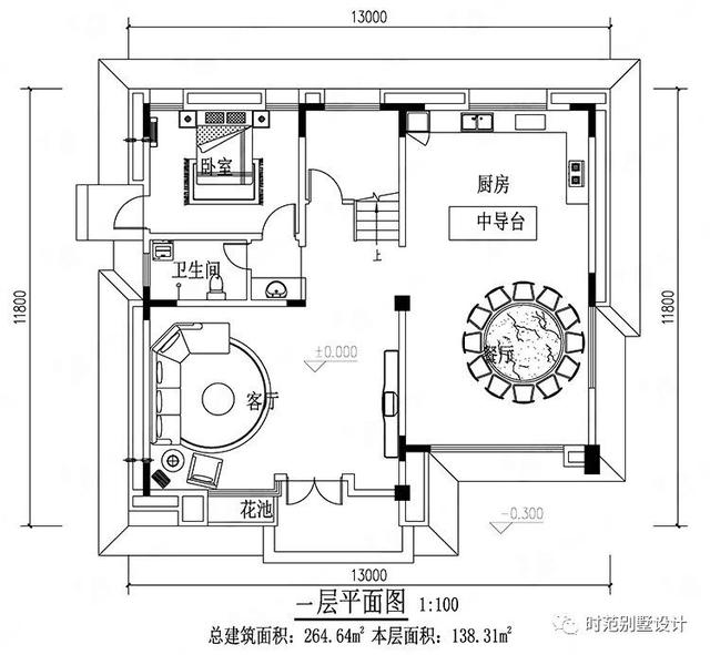 二層現(xiàn)代風(fēng)別墅設(shè)計(jì)圖，4室2廳，錯(cuò)過(guò)就太可惜了。