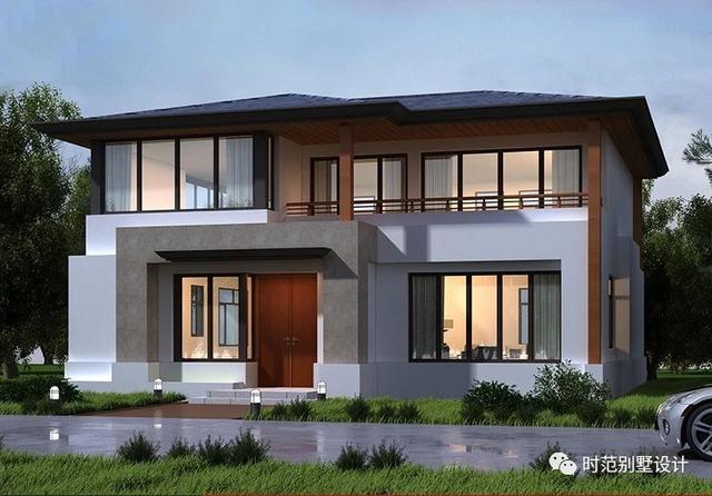 二層現(xiàn)代風(fēng)別墅設(shè)計(jì)圖，4室2廳，錯(cuò)過(guò)就太可惜了。