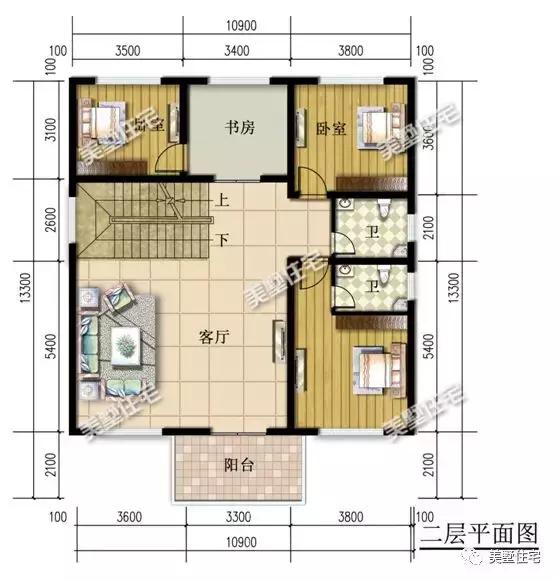 8款小開間8米的農(nóng)村別墅設(shè)計圖，款款精致，別有韻味。