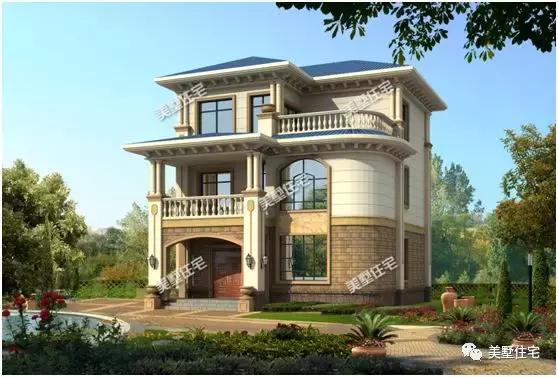 8款小開間8米的農(nóng)村別墅設(shè)計圖，款款精致，別有韻味。