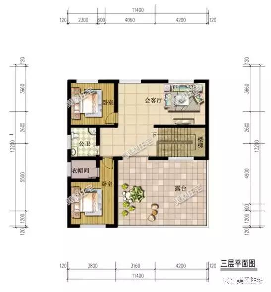 8款小開間8米的農(nóng)村別墅設(shè)計圖，款款精致，別有韻味。