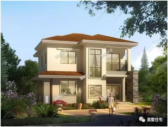 8款小開間8米的農(nóng)村別墅設(shè)計圖，款款精致，別有韻味。