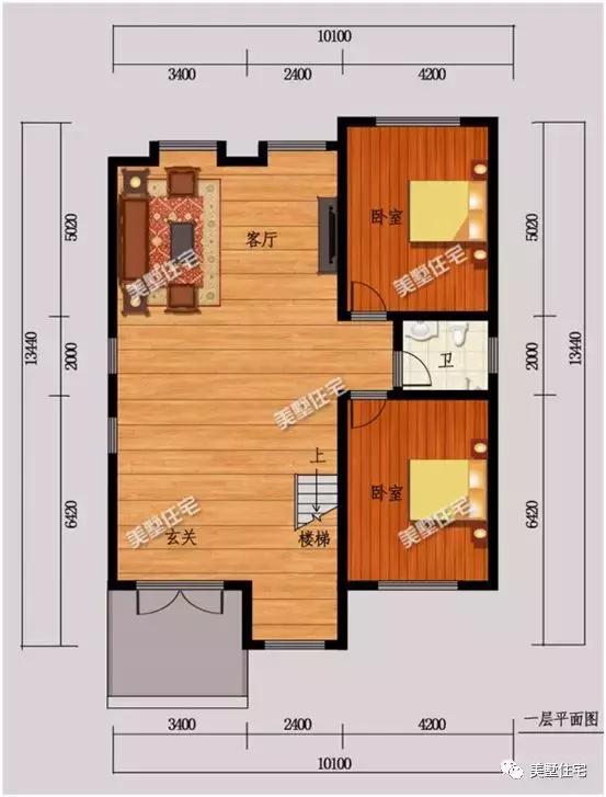 8款小開間8米的農(nóng)村別墅設(shè)計圖，款款精致，別有韻味。