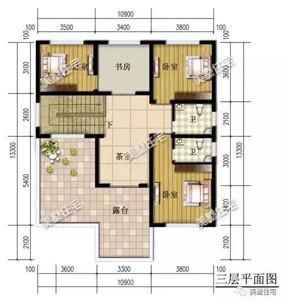 8款小開間8米的農(nóng)村別墅設(shè)計圖，款款精致，別有韻味。