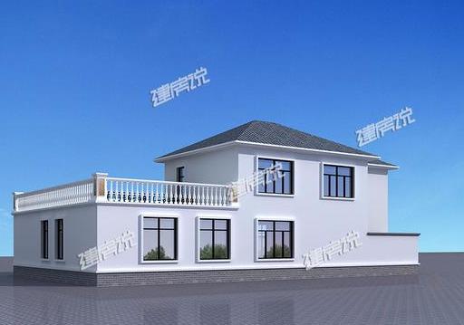 女婿花了幾十萬給兩老蓋了棟漂亮的房子，臉上可有光了。