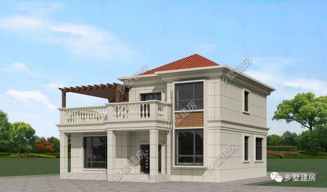 占地116平二層農(nóng)村小別墅設(shè)計(jì)圖，大氣時(shí)尚，實(shí)用經(jīng)濟(jì)，難得一見的好戶型。