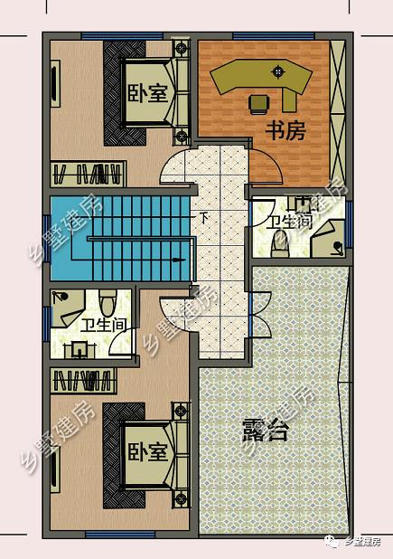 現(xiàn)代風(fēng)格三層別墅，大玻璃窗設(shè)計(jì)，室內(nèi)亮堂，窄面寬也能走路帶風(fēng)。