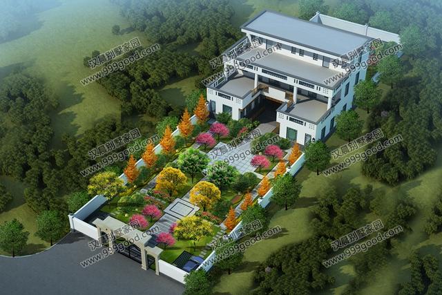 3款平屋頂設(shè)計(jì)的三層別墅設(shè)計(jì)圖，漂亮實(shí)用還洋氣，第1棟帶地下室。