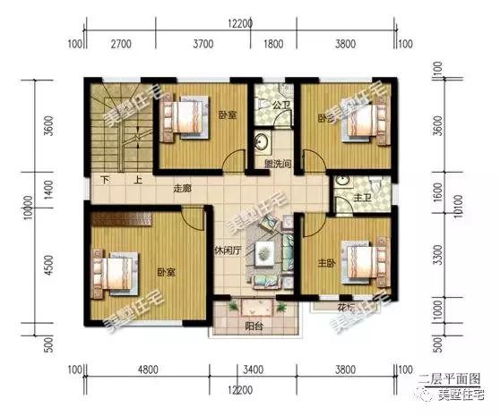5款造價(jià)20來(lái)萬(wàn)的二層農(nóng)村自建房，別墅方正實(shí)用造價(jià)低，比城里買房劃算多了。