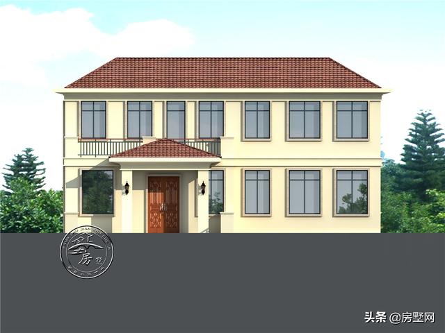 三層簡歐別墅設(shè)計(jì)圖，處在低洼地段，看看業(yè)主是如何解決的。