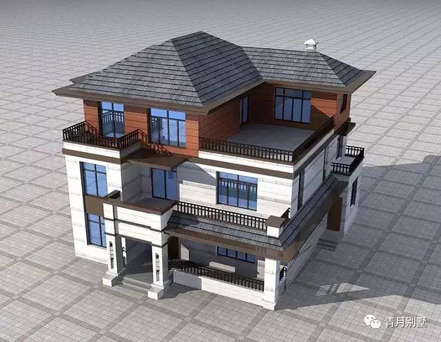 占地161平三層新中式別墅設(shè)計(jì)圖，優(yōu)雅大氣，這款小別墅真的不容錯(cuò)過(guò)。