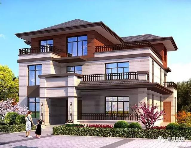 占地161平三層新中式別墅設(shè)計(jì)圖，優(yōu)雅大氣，這款小別墅真的不容錯(cuò)過(guò)。