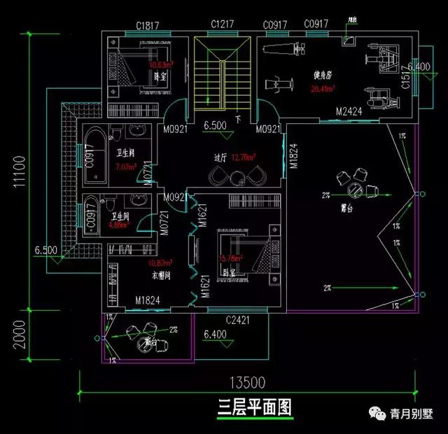 占地161平三層新中式別墅設(shè)計(jì)圖，優(yōu)雅大氣，這款小別墅真的不容錯(cuò)過(guò)。
