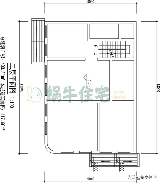 四層豪華別墅設計圖，西班牙風格，帶商鋪可做生意，讓的生活錦上添花