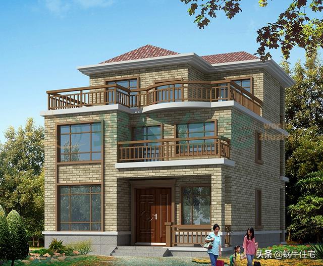 經(jīng)濟(jì)實(shí)用的三層新中式別墅，簡(jiǎn)約實(shí)用，越看越有味道，全家人都喜歡