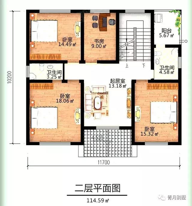 占地120平三層小別墅設(shè)計圖，美觀大氣，帶堂屋大露臺，經(jīng)濟(jì)實用。
