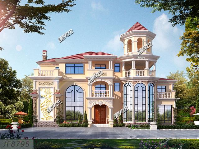 福建的富豪砸1000萬在村里蓋了棟城堡，驚艷十里八鄉(xiāng)。