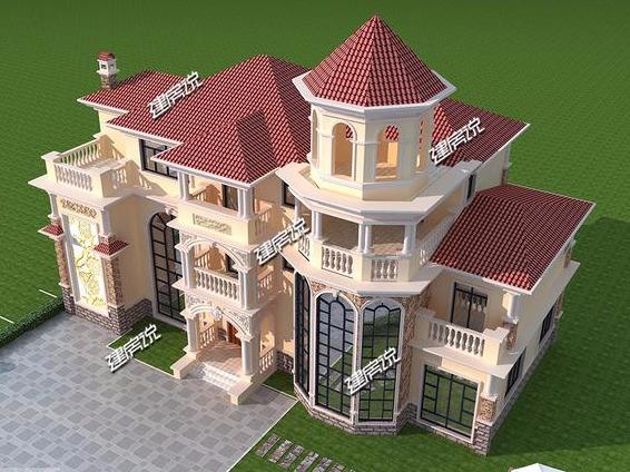 福建的富豪砸1000萬在村里蓋了棟城堡，驚艷十里八鄉(xiāng)。