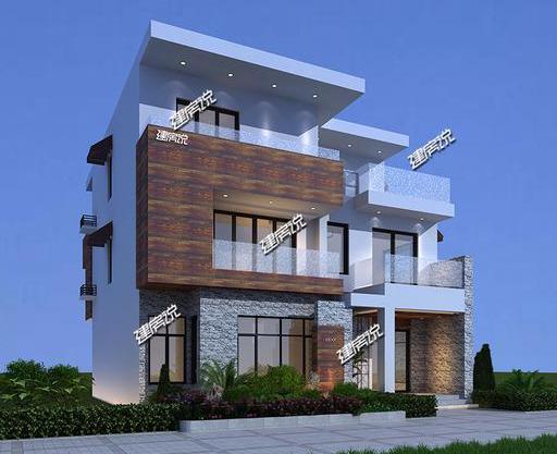 現(xiàn)代風(fēng)三層別墅設(shè)計圖，時尚、簡約、實用，在農(nóng)村建一棟，驚艷全村。