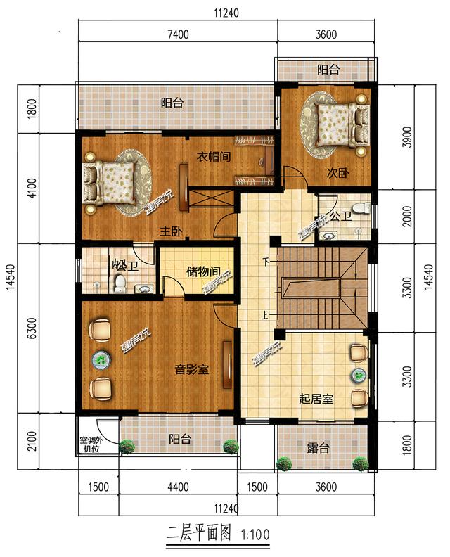 現(xiàn)代風(fēng)三層別墅設(shè)計圖，時尚、簡約、實用，在農(nóng)村建一棟，驚艷全村。