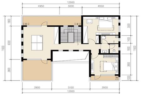 現(xiàn)代中式風(fēng)三層別墅設(shè)計(jì)圖，7室4廳4衛(wèi)，享受大自然的樂趣。