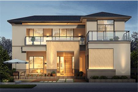 2024年二層簡歐別墅設計圖，4室2廳2衛(wèi)，麻雀雖小但五臟俱全。