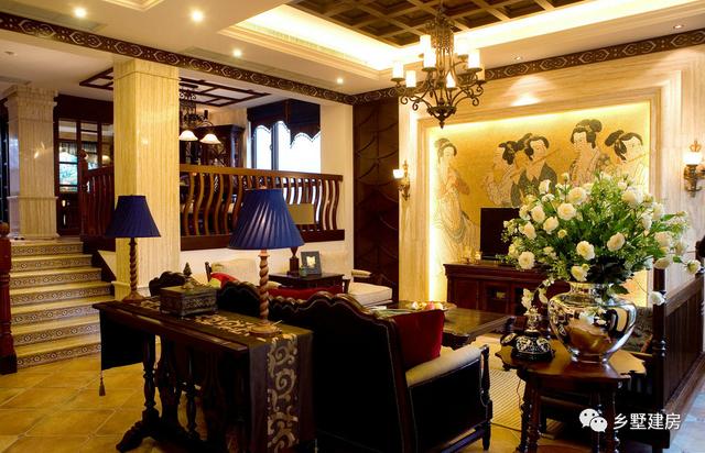 12.5X18.1米三層新中式別墅設(shè)計(jì)圖，帶庭院，經(jīng)典耐看！