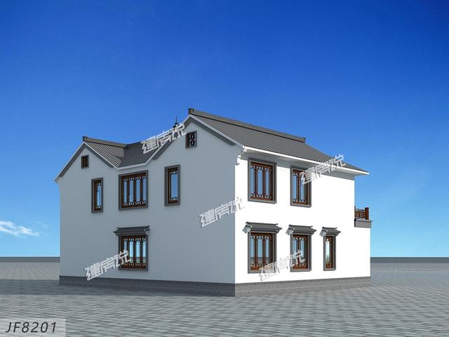 在老家花35萬建棟中式別墅，享受生活。