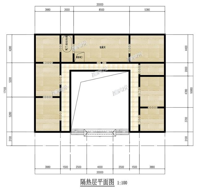 占地300平米的中式四合院，帶庭院，百看不厭，建一棟都倍有面子。