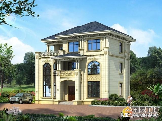 12.00x13.2米三層自建別墅設(shè)計圖，優(yōu)雅大氣，“名利”雙收，何樂而不為？