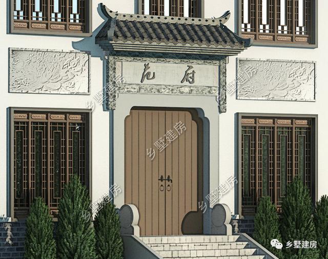 10.26X13.56米的六層徽派別墅設(shè)計(jì)圖，徽派照樣能建高層，那在整個(gè)鎮(zhèn)上，可是最耀眼的呢！