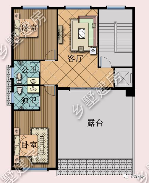 10.26X13.56米的六層徽派別墅設(shè)計(jì)圖，徽派照樣能建高層，那在整個(gè)鎮(zhèn)上，可是最耀眼的呢！