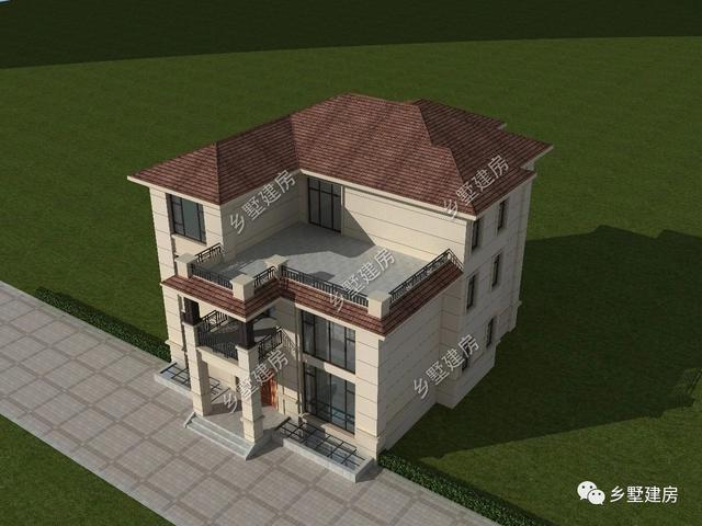 設(shè)計(jì)精美的四層農(nóng)村別墅，四世同堂完美一體，感興趣的一定不能錯(cuò)過。