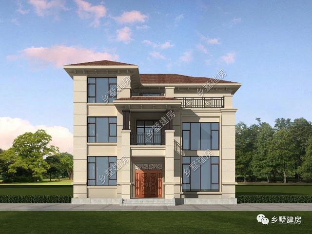 設(shè)計(jì)精美的四層農(nóng)村別墅，四世同堂完美一體，感興趣的一定不能錯(cuò)過。