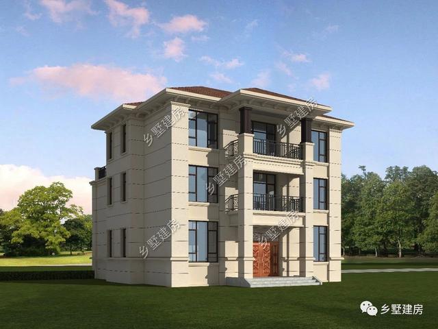 設(shè)計(jì)精美的四層農(nóng)村別墅，四世同堂完美一體，感興趣的一定不能錯(cuò)過。