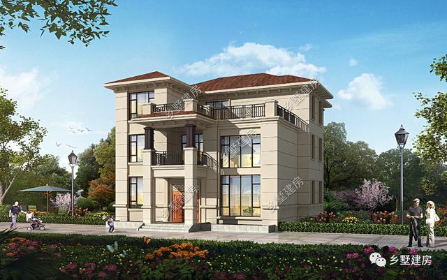 設(shè)計(jì)精美的四層農(nóng)村別墅，四世同堂完美一體，感興趣的一定不能錯(cuò)過。