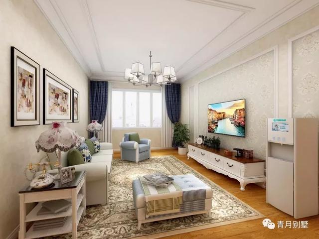 帶走廊飄窗長陽臺的二層鄉(xiāng)村別墅設(shè)計(jì)圖，外觀樸素自然，非常適合父母養(yǎng)老。