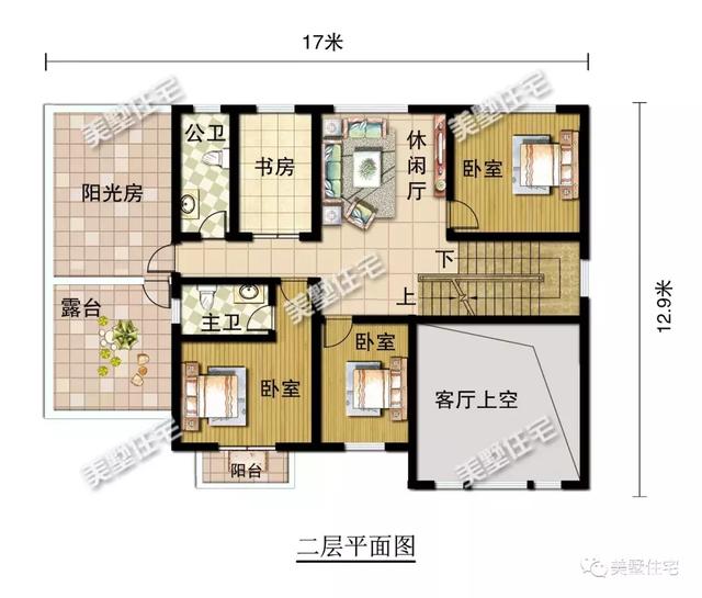 錢總定制的二層歐式別墅設(shè)計圖，帶棋牌室和陽光房，優(yōu)雅溫暖、不同凡俗。