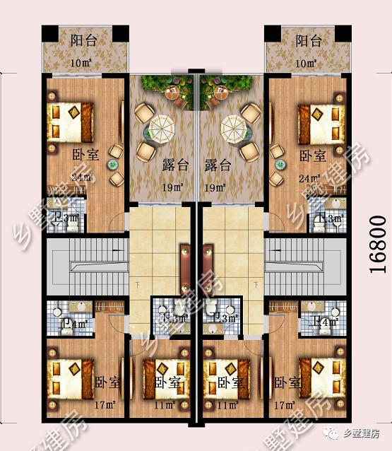 典雅的歐式三層雙拼別墅設(shè)計(jì)圖，新設(shè)計(jì)的別墅款式真是好看又實(shí)用！