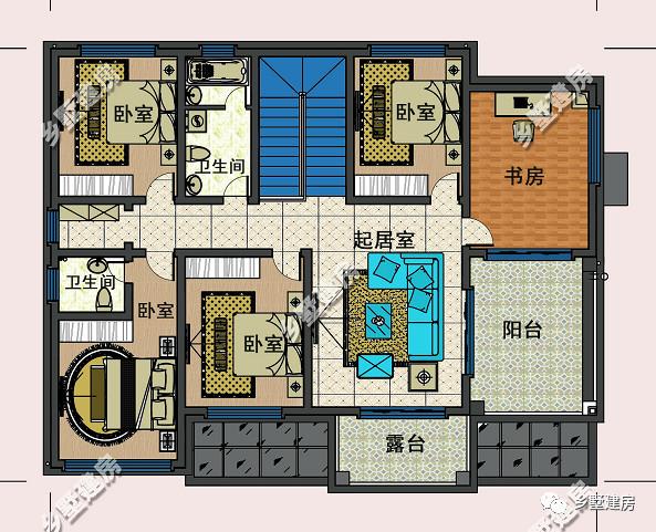 兩款農村帶車庫的別墅，好看又實惠，不比城里的差哦！